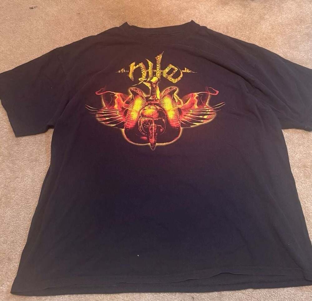 Nile Annihilation of the Wicked Band T-Shirt Black